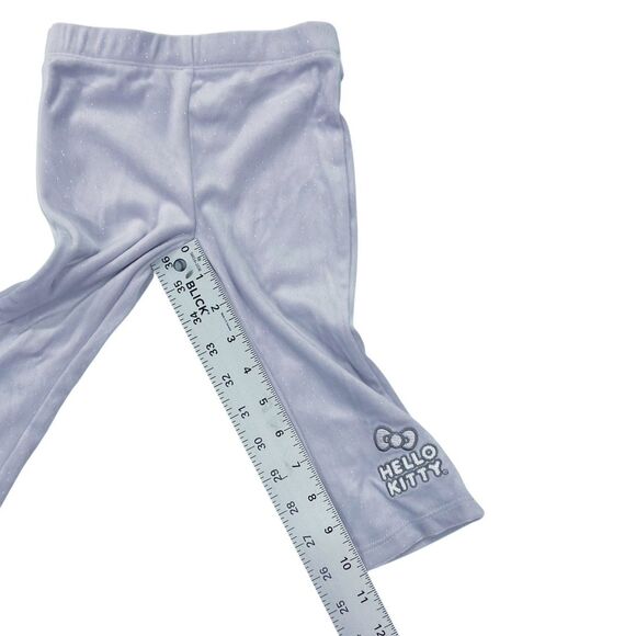 Hello Kitty Little Girls 2 Pc. Velour Sweatshirt Pants Outfit Set Lavender 18M - Picture 12 of 12